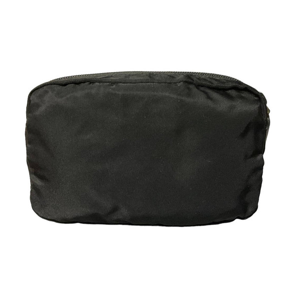 PRADA Vintage Vela Black Nylon Cosmetics Pouch Bag - Picture 2 of 9